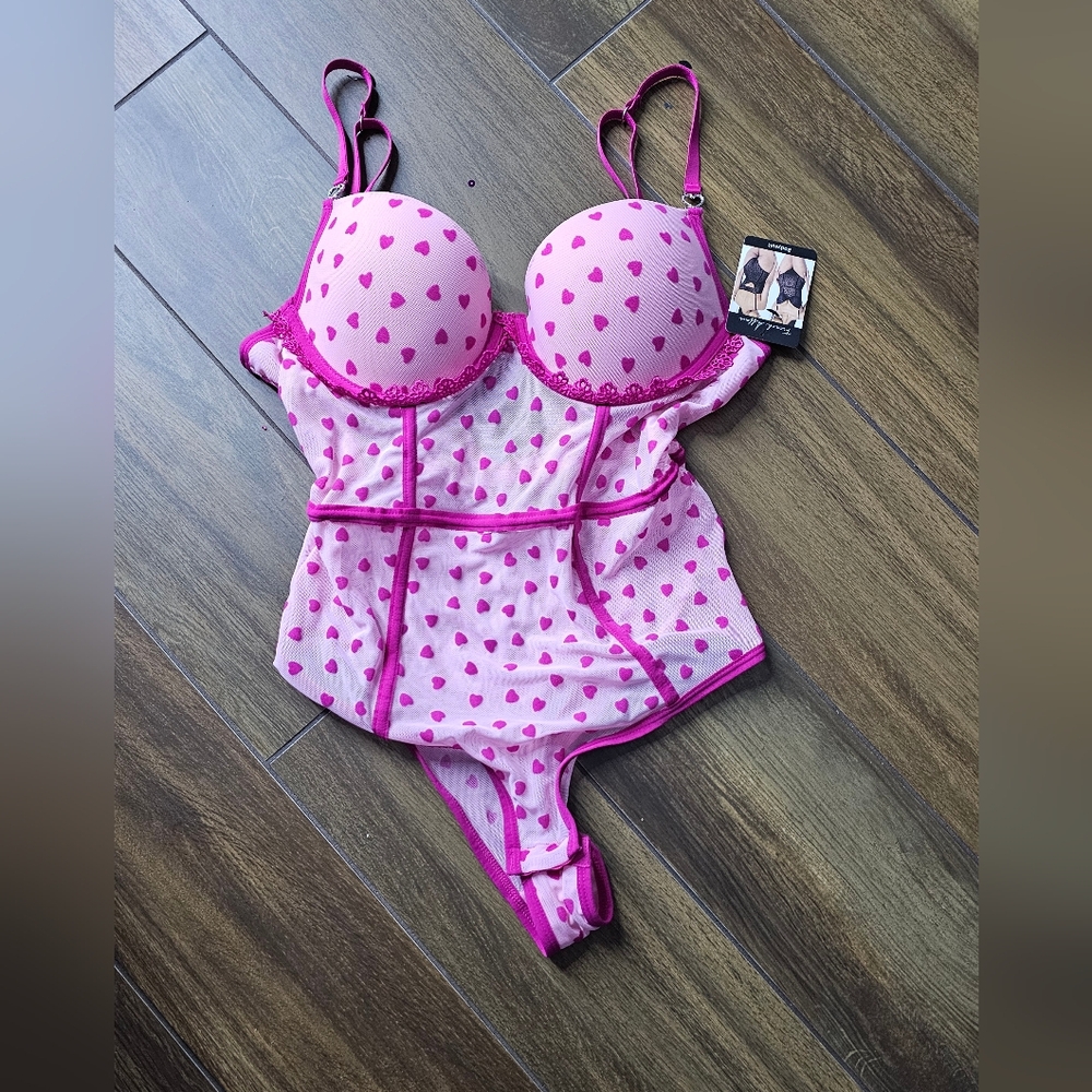Pink hearts Lingerie